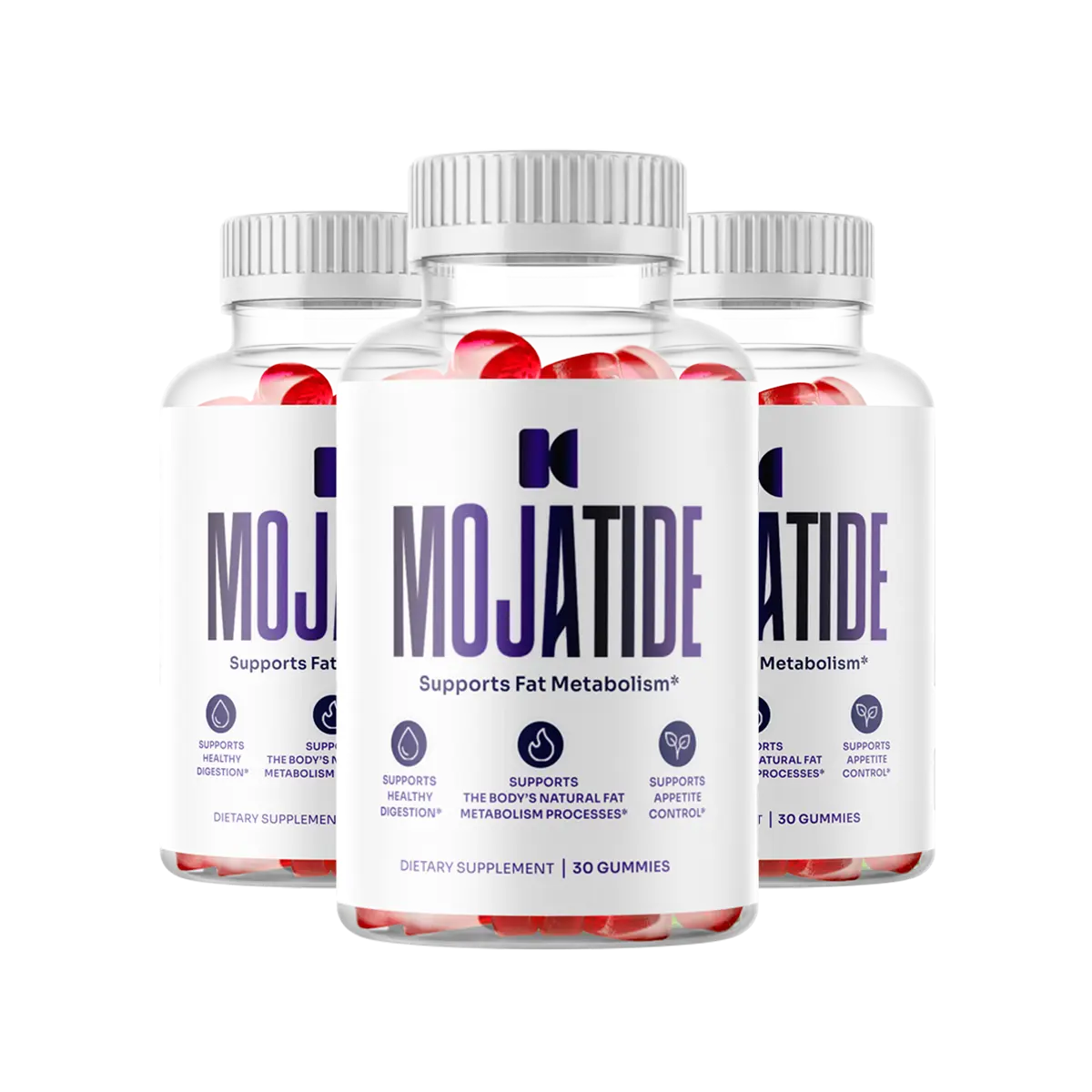 Mojatide nail supplement 3 bottle package 90 day supply